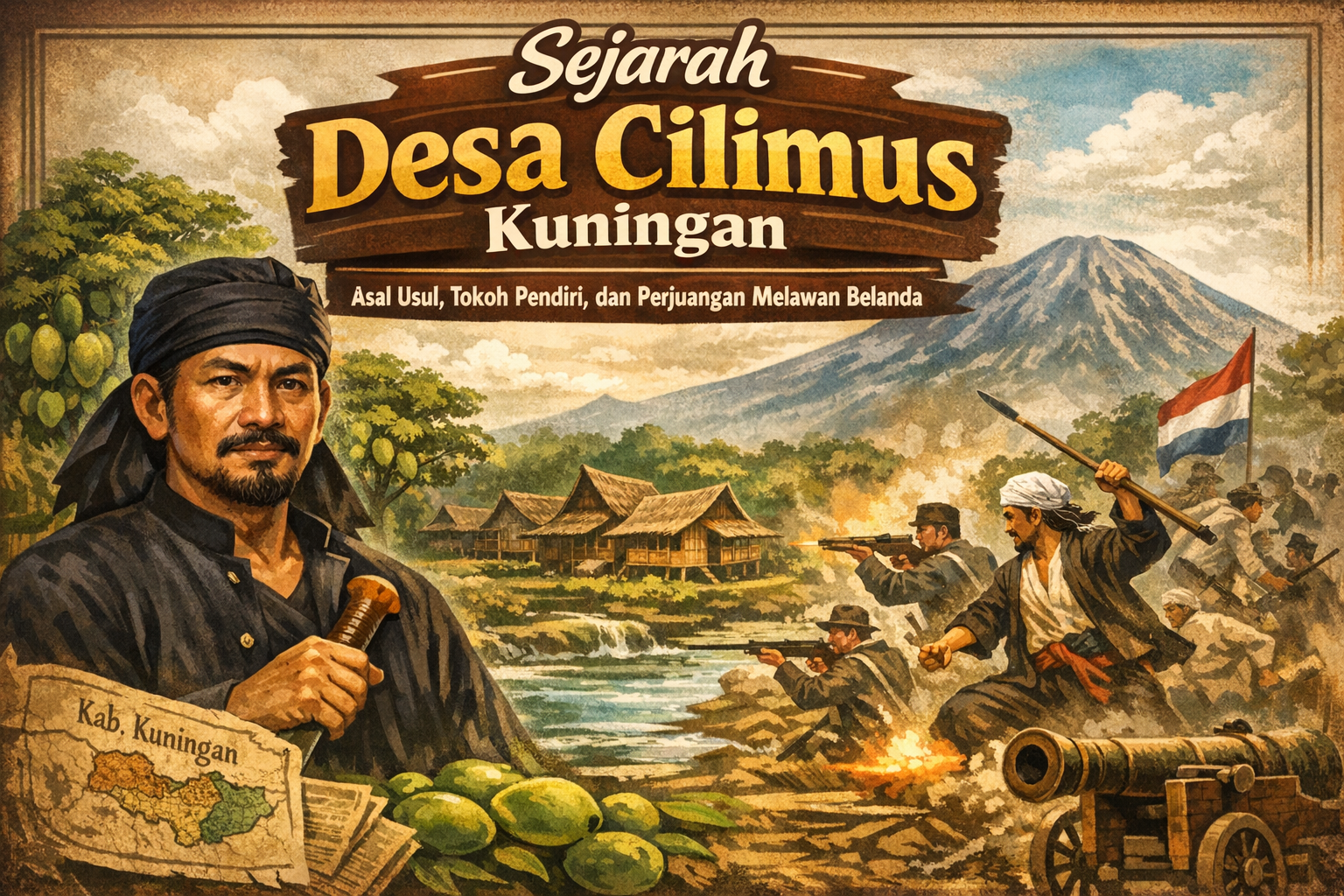 Sejarah Desa Cilimus Kuningan: Asal Usul, Tokoh Pendiri, dan Perjuangan Melawan Belanda